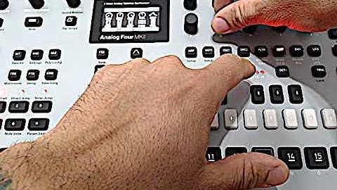 ELEKTRON ANALOG FOUR MK2 DEMO 1