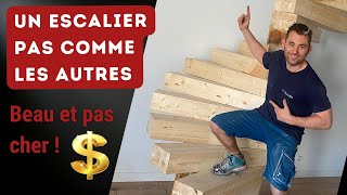 Fabriquer un escalier pas cher qui déchire! (ep 17)