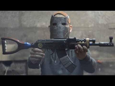 Штурмовая винтовка АК - 47 (Калаш) Из игры Rust How to make Assault rifle from Rust
