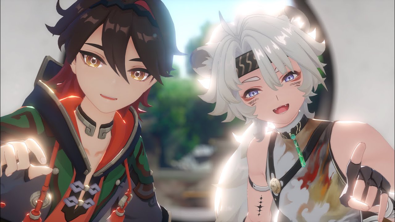 原神 / Genshin MMD + 鳴潮 / Wuthering Waves MMD 】 愛包ダンス