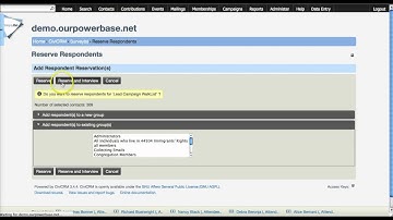 PowerBase - Create a WalkList