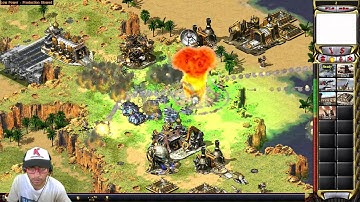 Cool Strategy Game OMG What a Battle!!! in Canyon Fodder map Online Multiplayer Red Alert 2 Gameplay