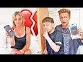 Wir zerstören ihr iPhone & schenken dann das neueste! 😳❤️‍🔥 (ft. @Ash5ive)