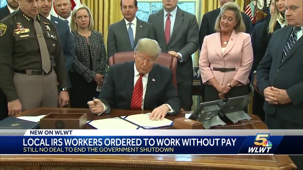 Hundreds of Kentucky IRS workers called to work without pay for tax