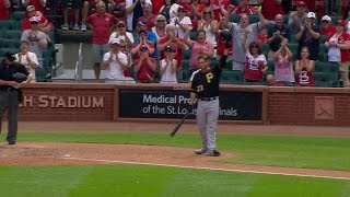 Pit Cardinals Fans Cheer Freese In Return
