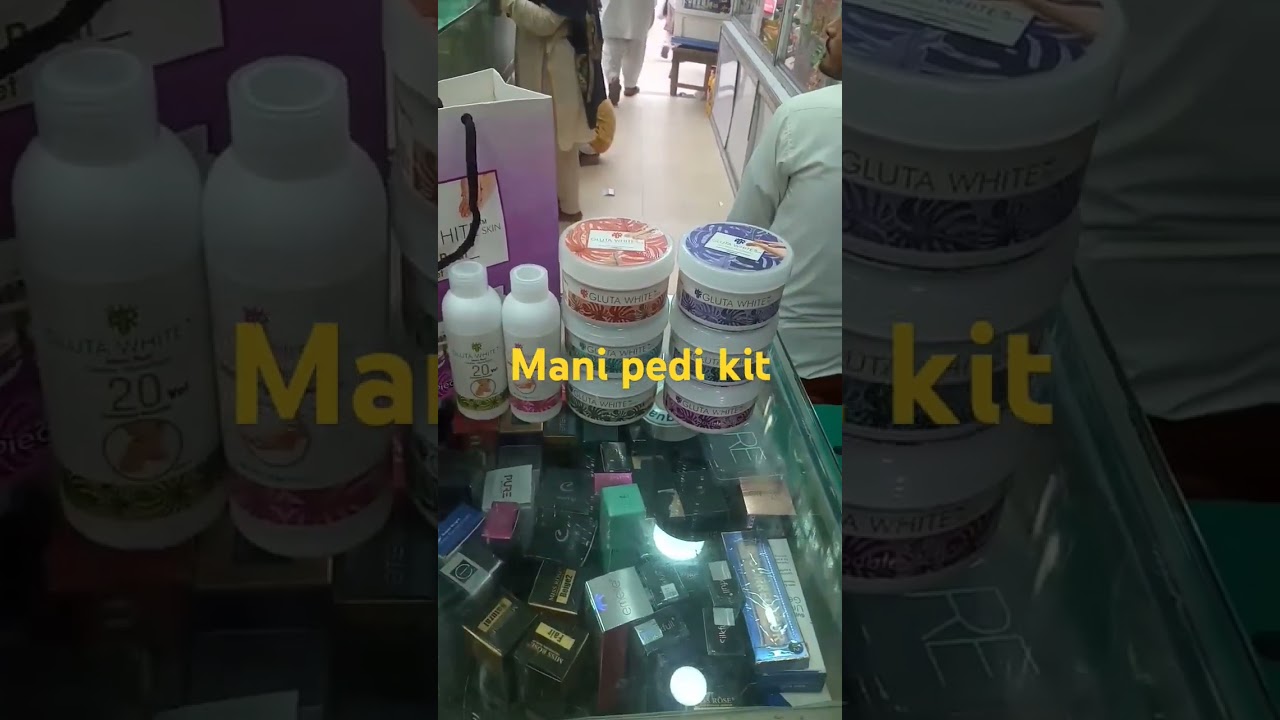 gluta white Mani cure Pedi cure facial kit price.best Mani Pedi facial kit.