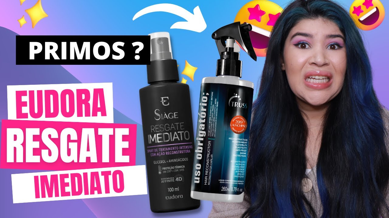 ✨EUDORA RESGATE IMEDIATO: Primo do USO OBRIGATÓRIO? Ultra maciez e brilho [Vegano/Low Poo]