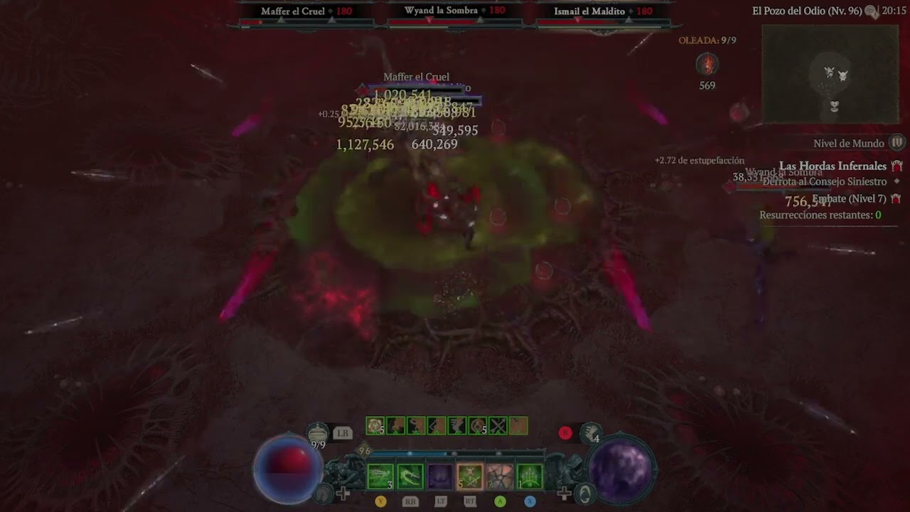 diablo 4 build rota rogue andariel barrage PJ lvl 96 Horda 7