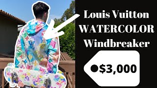 Louis Vuitton WATERCOLOR WINDBREAKER Jacket Review (Monogram