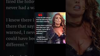 #MandyRose reflects on her #WWE release | Mandy Rose doesn't warned before WWE release