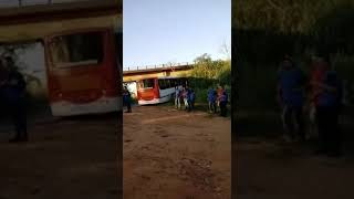 ACIDENTE COM ÔNIBUS DA COLORMAQ ARAÇATUBA