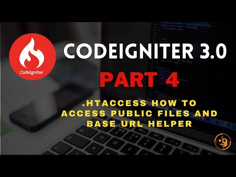 CodeIgniter 3 Tagalog Part 4: Pag-access sa Public Files Gamit ang .htaccess at base_url Helper