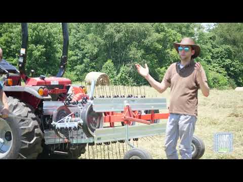 Video: Rake For A Walk-behind Tractor (22 Photos): Features Of Czech Tedders. Why Don't They Collect Hay? Cross And Belt Rake Features