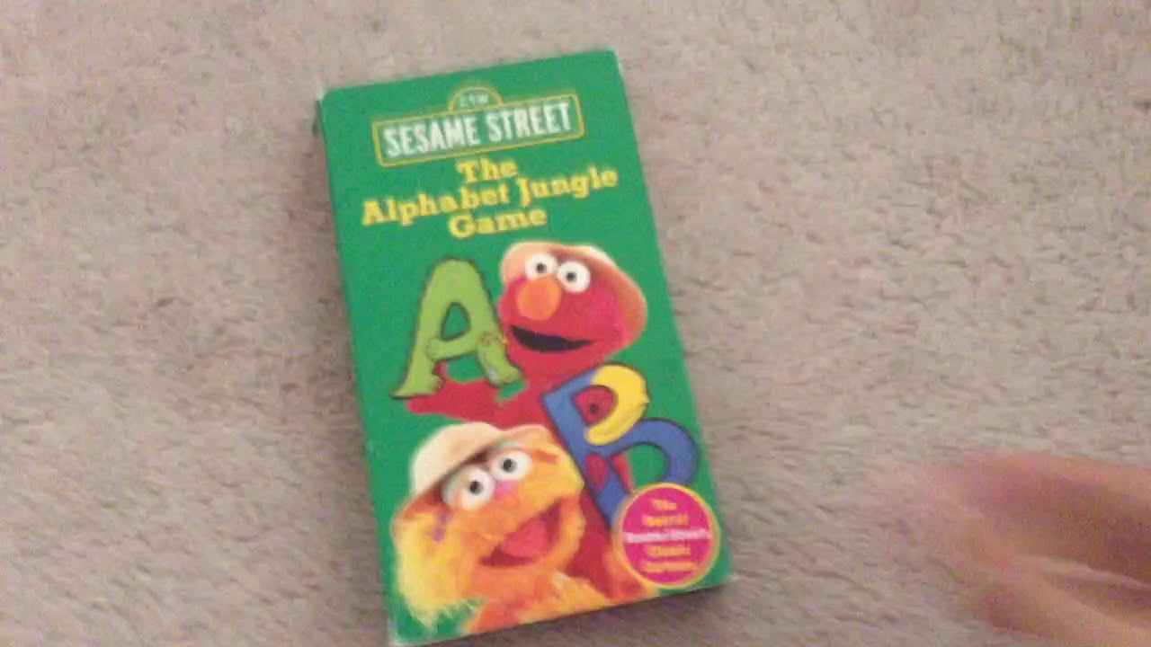 Sesame Street VHS DVD Collection