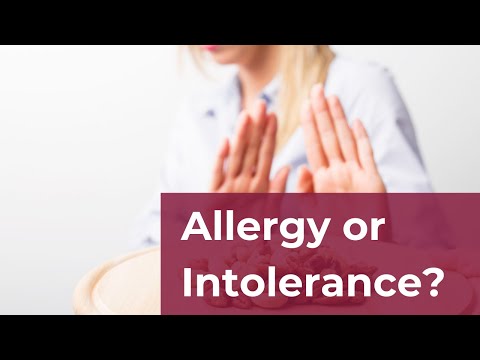 Food Allergy Vs