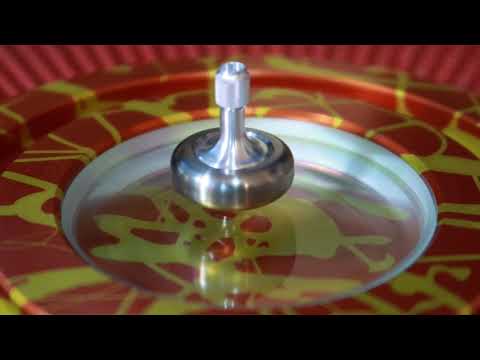 Lambda Two-Piece Spinning Top (Aluminum & Tungsten)