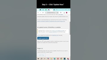 How to Update WordPress Version from Dashboard (Super Easy!)