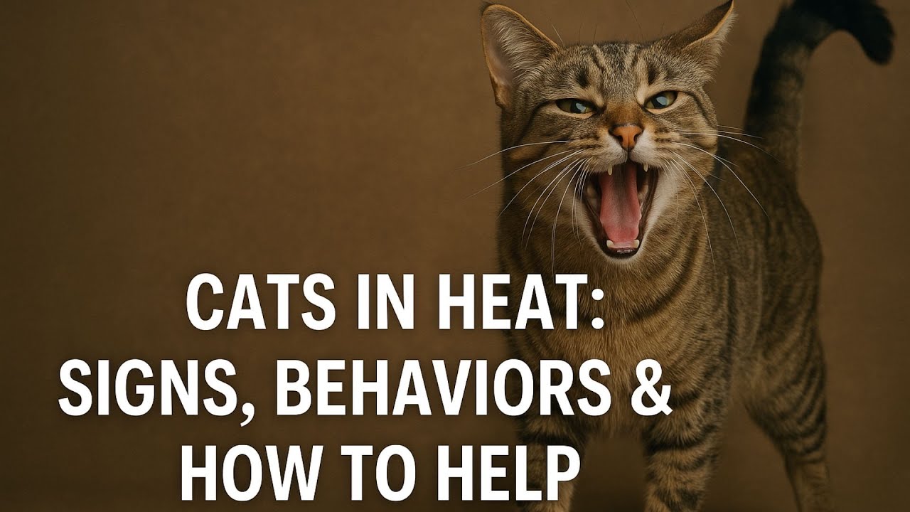Cats in Heat | Signs, Behaviors & How to Help