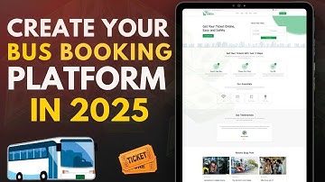 How to create a website like a redBus | Bus Ticket Booking Website