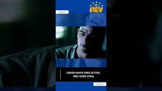 A collision involving American actor Josh Hartnett