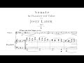 Josef Labor – Violin Sonata, Op.5