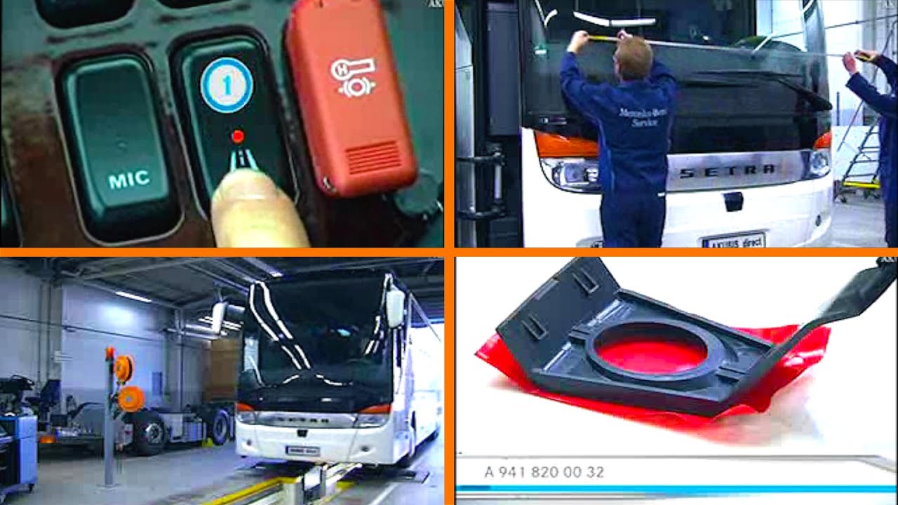 Mercedes-Benz Setra - How to Replace the Lane Keeping Assist (SPA) Bracket