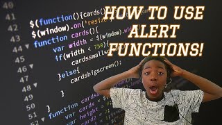 Alert functions in Javascript