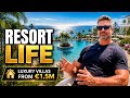 Inside a LUXURY RESORT IN COSTA DEL SOL | Sea View Villas from €1.5M | Estepona Spain