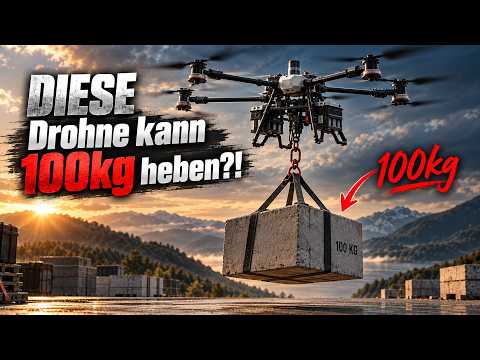 THIS drone can lift 100kg?! - What the training is really like!