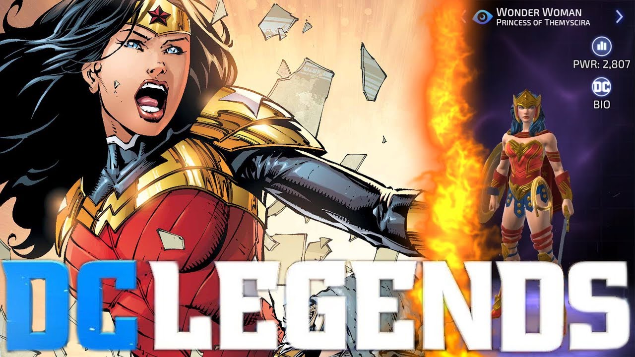 DC Legends - Wonder Woman Legendary Rank Up!