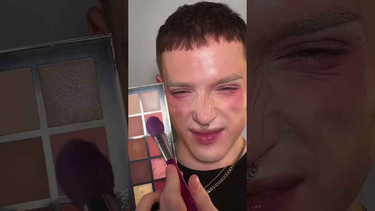 Red monochrome makeup tutorial 