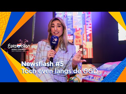 Wat als een deelnemer positief test op corona? | Newsflash #5 | Eurovision 2021