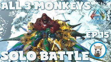 Solo Megapithicus - All Difficulties - Official PVE - Ark Survival Ascended