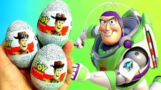 Disney Pixar Toy Story Choco Eggs Surprise 20th Anniversary Limited Edition Buzz Woody 4 kids toys