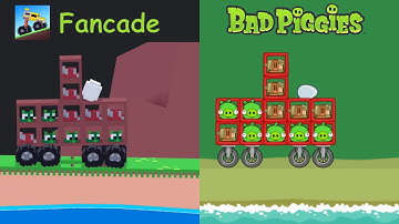 Bad Piggies vs Fancade Part 2