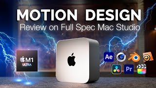 M1 Ultra Mac Studio Motion Design開箱評測 ! After Effect / Blender 3.3 / Cinema 4D / Resolve 18 / FCP