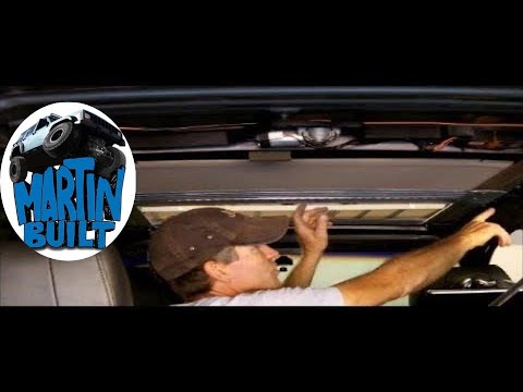 How to Replace Sunroof Assembly on a 99-04 Jeep Grand Cherokee