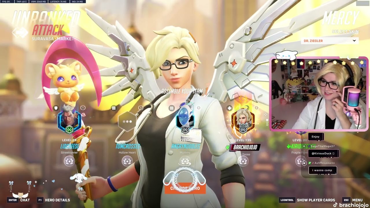 ₊VOD⁺ MERCY COSPLAY!! Support Placements!  ✨ September 6th, 2025 ✨