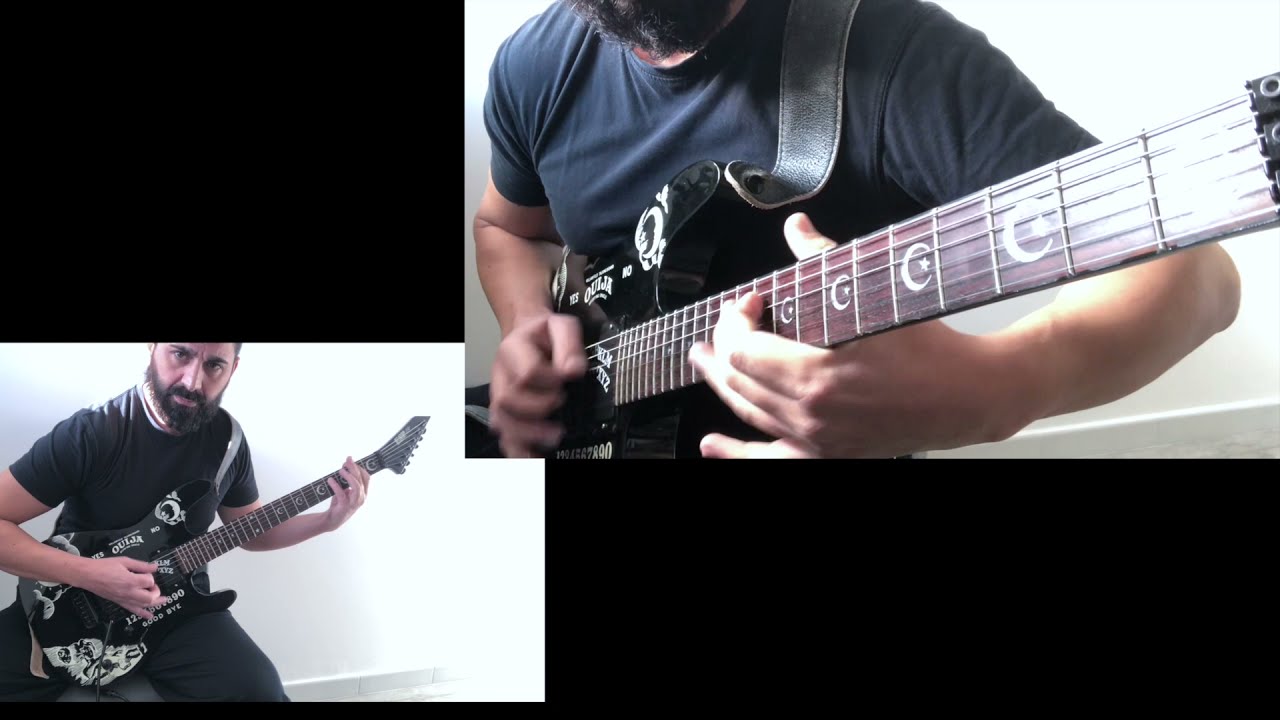 Metallica - Creeping Death solo - esp ouija Test - Kirk Hammett