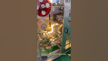 Black tea pyramid tea bag packaging machine for Spain #packagingmachine #pyramidtea #pyramidteabag