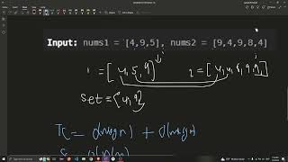 Leetcode 349 || Intersection of two arrays || HashSet || Two Pointers