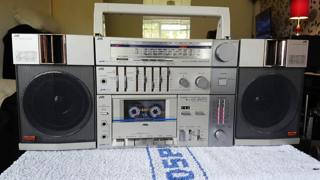 JVC PC R11C Stereo Compo System (4) - YouTube