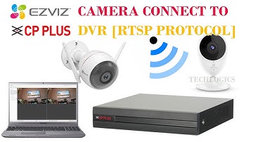 Ezviz wifi camera connect with CPPLUS DVR via RTSP Protocol, Ezviz camera add as a IP camera cpplus