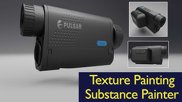 Texture Painting Tutorial for Beginners - Monocular Camera - Substance Painter - Prop Texturing