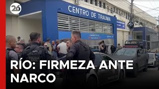 Río De Janeiro El Gobernador Prometió No Retroceder Ante El Narcotráfico