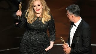 Celebrity Oscars 2013 FULL SHOW: ADELE Receives Best Song SKYFALL 2013 [Academy Awards 2013] Profile