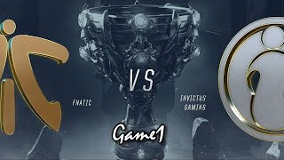 【2018全球總決賽】決賽 FNC vs IG #1