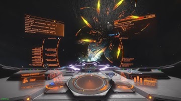 【Elite: Dangerous】Thargoid Basilisk solo kill【No Shield Anaconda】