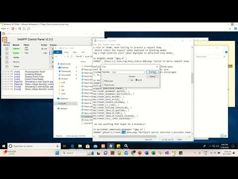 Splunk with Modsecurity & DVWA