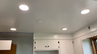 Adding Recessed Lights in the Kitchen